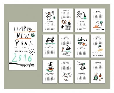  臺歷掛歷印刷—三