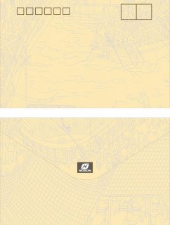 信封信紙印刷效果-二